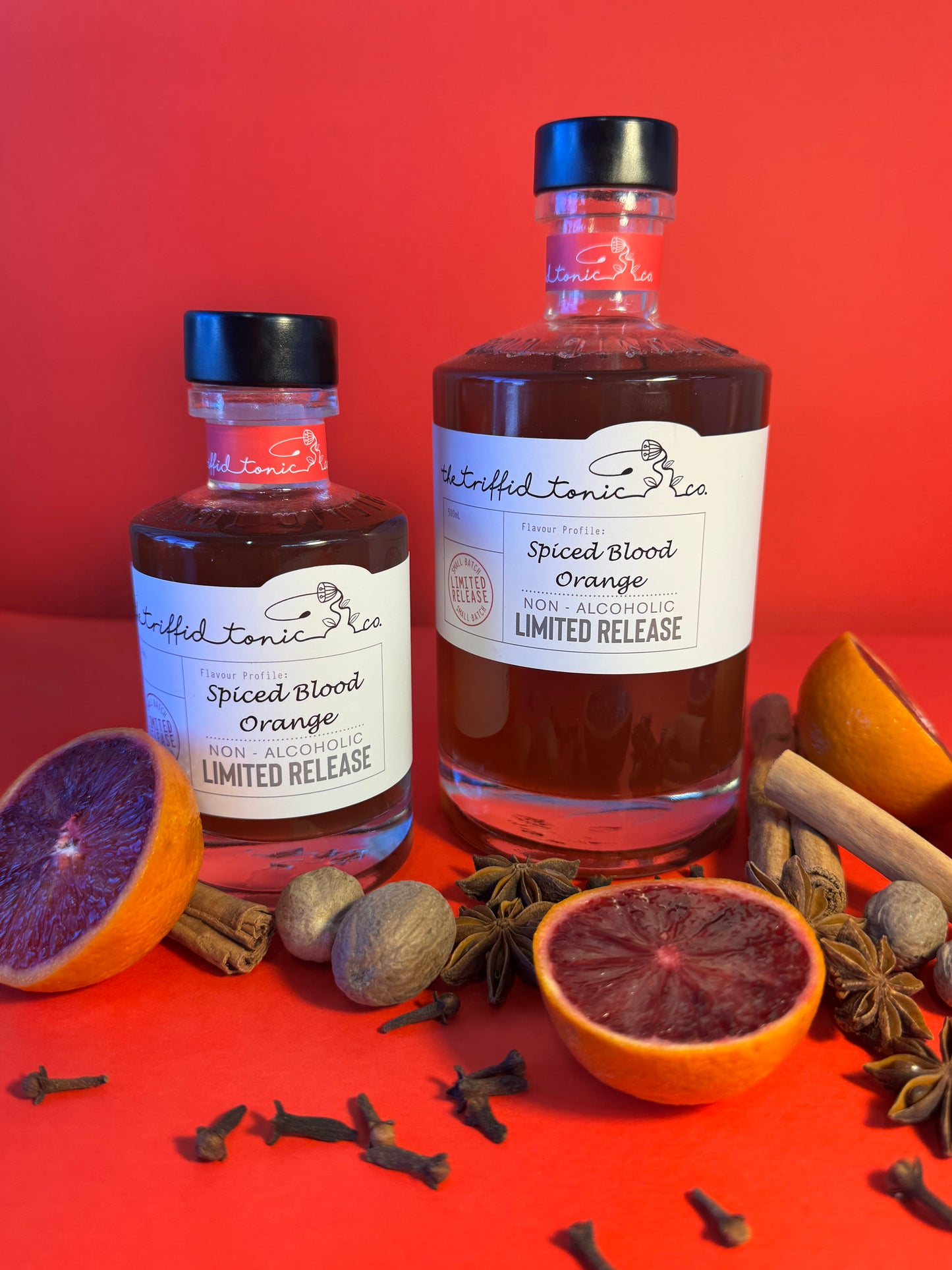 Spiced Blood Orange Tonic